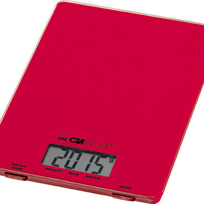 Clatronic Digitalna kuhinjska vaga 5kg KW 3626 Crvena