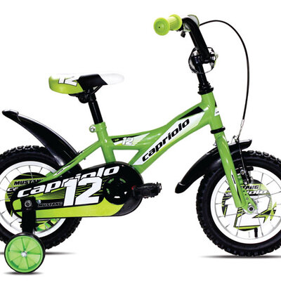 Dečiji bicikl Capriolo Mustang 12 zeleno 917106-12