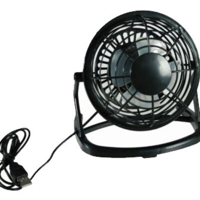 USB Desktop ventilator 0120 crni