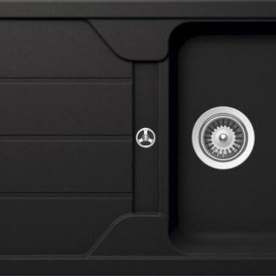 Granitna sudopera Formhaus D-100S crna