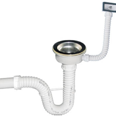 Sifon za sudoperu sa prelivom otvor 90mm