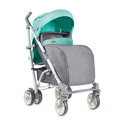 Lorelli Kišobran kolica  sa pokrivačem S200 Green Grey Cities 10020831748