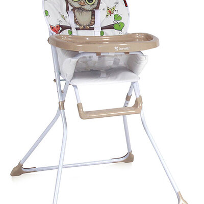 Bebi stolica za hranjenje Lorelli Bobo Beige Owl 10100271719