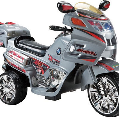 Dečiji motor na akumulator 108 sivi