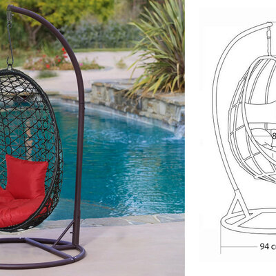 Viseća Ljuljaška Fotelja