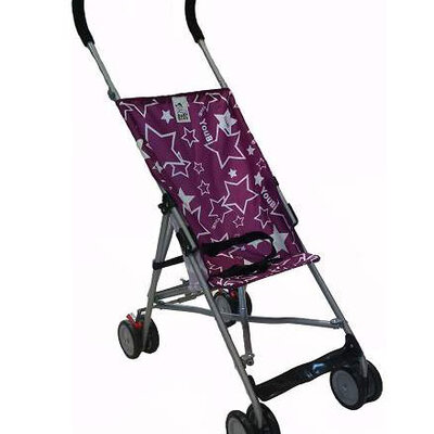 Baby Boss Letnja kolica Little Stars Violet H208VIOLET