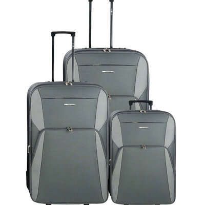 Putni koferi 55/65/75cm Enova Madrid Grey 501.140.70