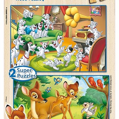 Drveni Puzzle Dalmatinci i Bambi ED13143