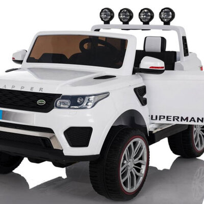 Dečiji automobil na akumulator 4x4 Dvosed LRs beli