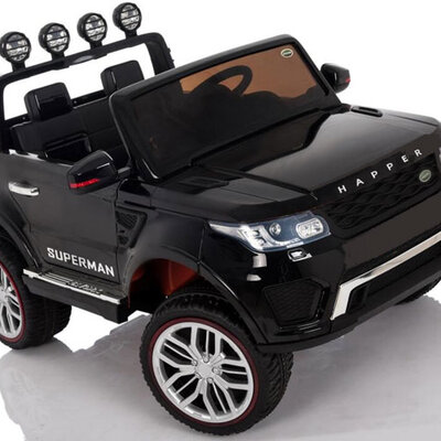 Dečiji automobil na akumulator 4x4 Dvosed LRs crni