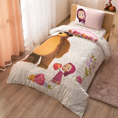 Dečija posteljina Maša i Medved