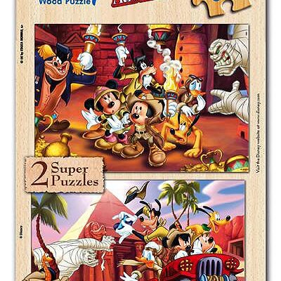 Drveni Puzzle Mikijeve Avanture ED13284