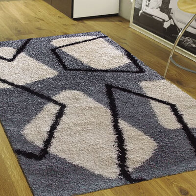 Tepih Ekol Yaren Shaggy 069 grey 160x230 cm