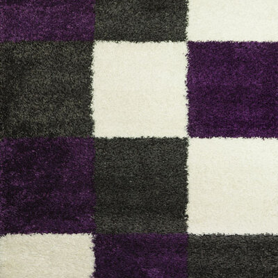 Tepih Ekol Shaggy 25 910 Grey Purple 120x170 cm