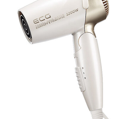 Sklopivi putni fen za kosu ECG VV 1200 travel G