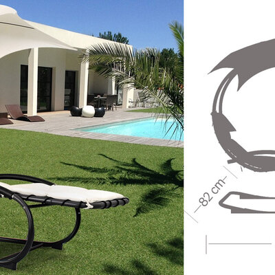 Ležaljka Lounger Lux