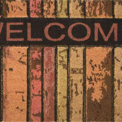 Ekol otirač Wood-Stone Welcome 45x75