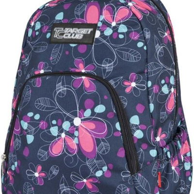 Target Ranac Club Flowers on black 19651