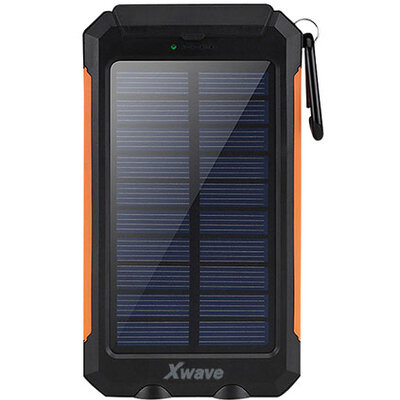 Dodatna baterija za mobilne uređaje sa LED lampom 8000mAh Xwave Camp L 80 orange