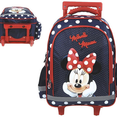 Školski ranac sa točkićima Minnie PL15KMM19