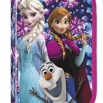 Jednodelna puna pernica Frozen PWJKL22