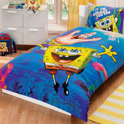 Dečija posteljina Sunđer Bob