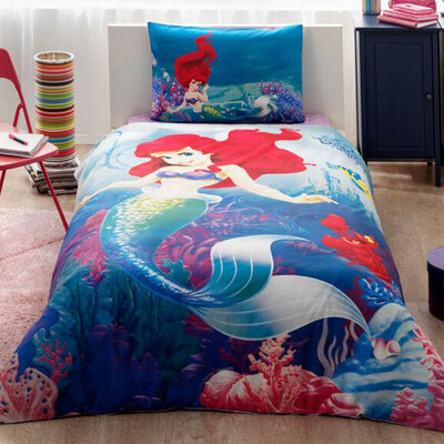 Dečija posteljina Disney Ariel