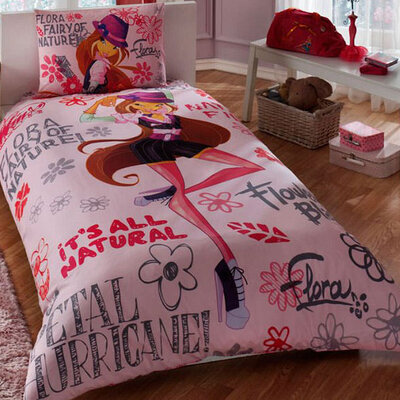 Dečija posteljina Winx Holiday Flora