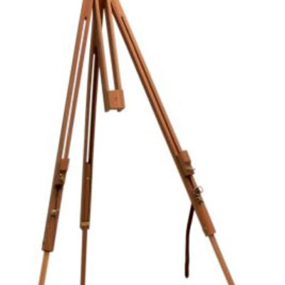 Štafelaj - Slikarski Stalak Od Bambusa - Tronožac
