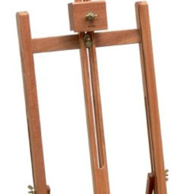 Stoni Štafelaj - Slikarski Stalak Od Brestovog Drveta