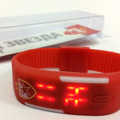 Dečiji digitalni LED ručni sat Crvena Zvezda 300895