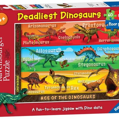 Ravensburger puzzle 05393 - Najopasniji dinosaurusi