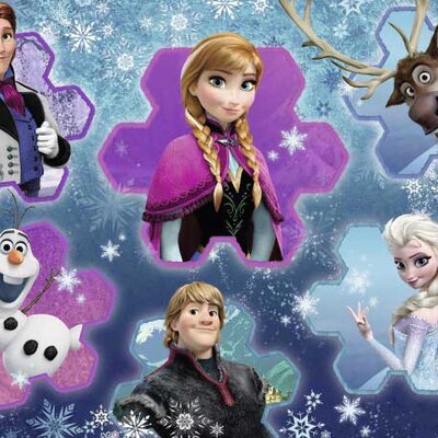 Ravensburger slagalice 05437 -  Frozen u oblacima