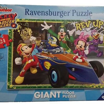 Ravensburger puzzle 05524  - Miki Maus u formuli