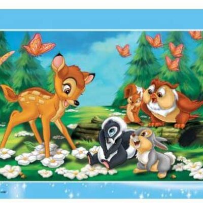 Ravensburger puzzle 15 delova - Bambi sa prijateljima 06039