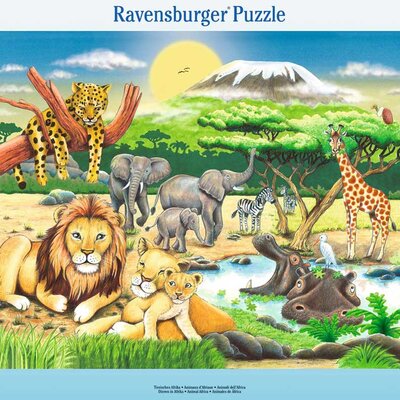 Ravensburger puzzle 36 delova - Africke zivotinje 06071