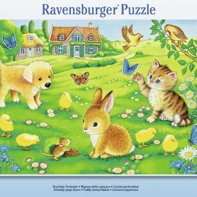 Ravensburger slagalice 15 delova - Mace, kuce, zeke 06111