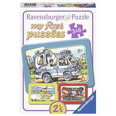 Ravensburger puzzle 3x6 delova - Moje prve puzle 3 u 1, 06115