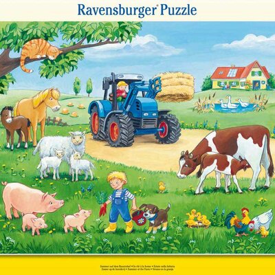 Ravensburger puzzle 10 delova - Zivotinje na ranču 06117