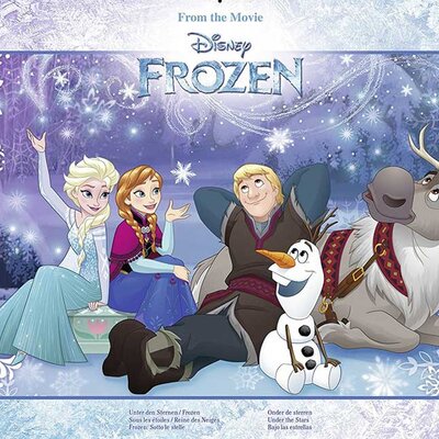 Ravensburger puzzle 15 delova - Frozen družina odmara 06127