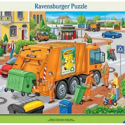 Ravensburger puzzle 35 delova - Đubretari u gradu 06346