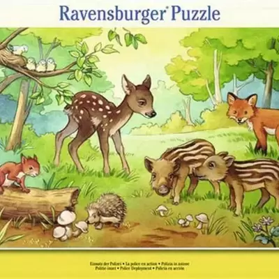 Ravensburger puzzle 15 delova - Životinje u prirodi 06376