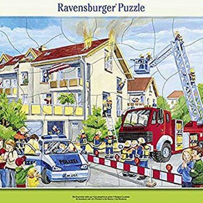 Ravensburger puzzle 39 delova - Vatrogasci u akciji 2 06393