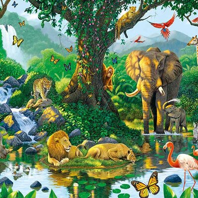 Ravensburger Slagalica 500 delova - Jungle Harmony 14171
