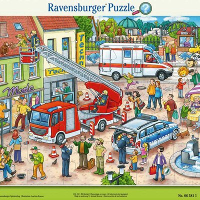 Ravensburger puzzle 24 dela -  Spasavanje životinja 06581