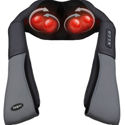Šijacu masažer sa funkcijom grejanja Naipo MGS-801