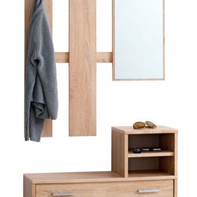 Predsoblje Maurice sa ogledalom, cipelarnikom i čivilukom