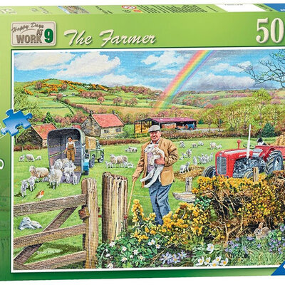 Ravensburger Puzzle 500 delova - Farmer 14360