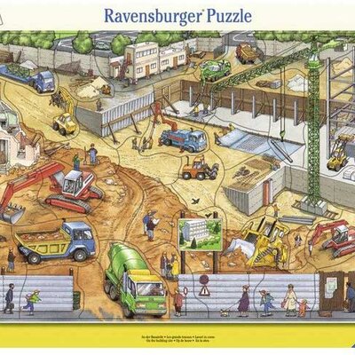 Ravensburger puzzle 38 delova - Na gradilistu 06678