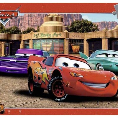 Ravensburger puzzle 37 delova - Cars poziraju 06766